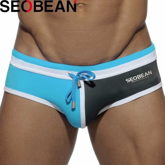 Seobean Tie-string Swimming Briefs - Picture 1 of 2